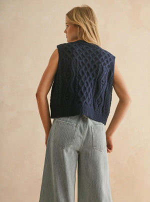Fireside Navy Vest