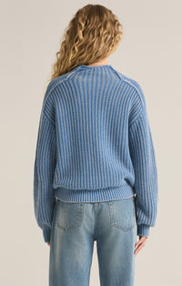 Washed Indigo Carraway Sweater