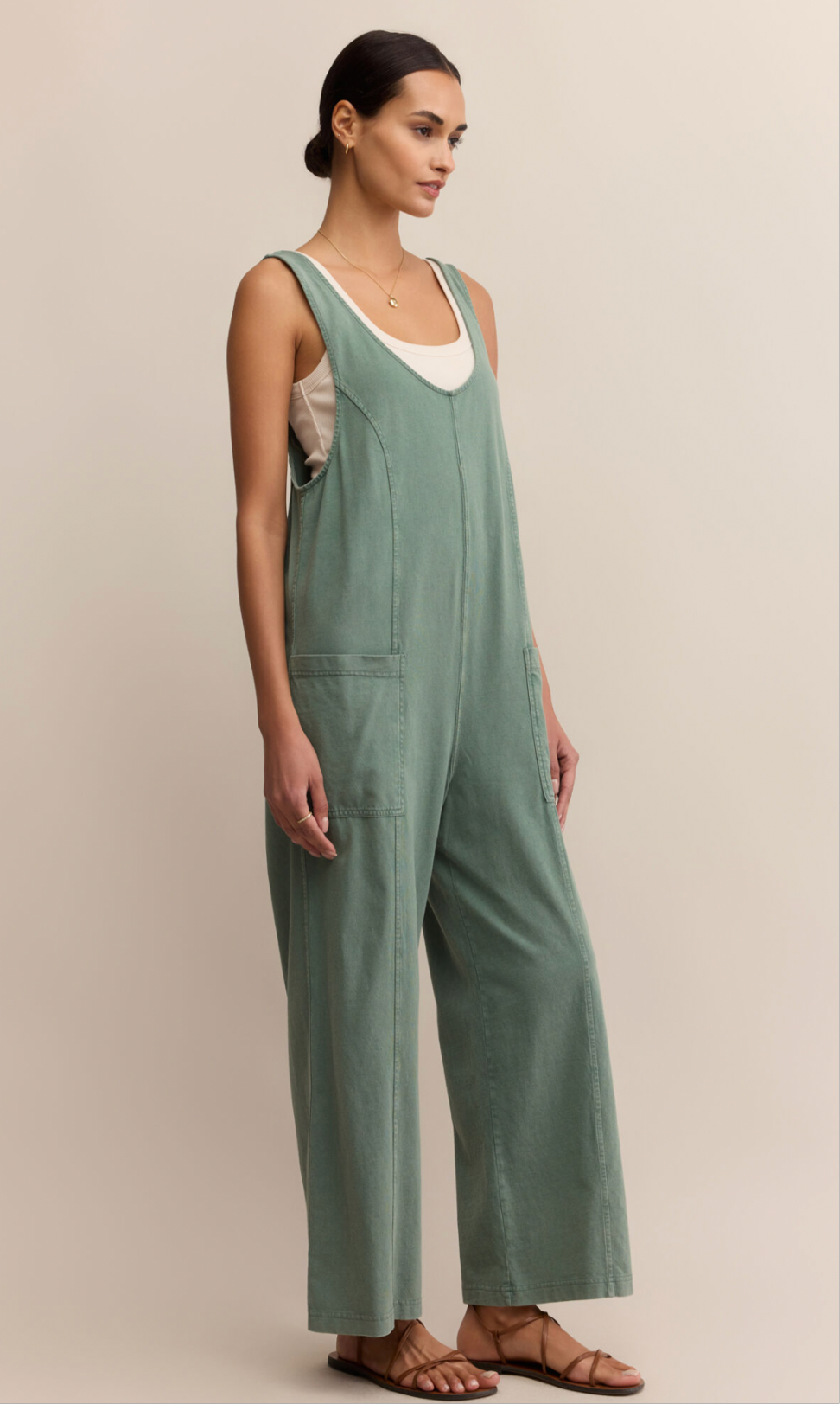 Brasilia Jumpsuit (Hunter Green)