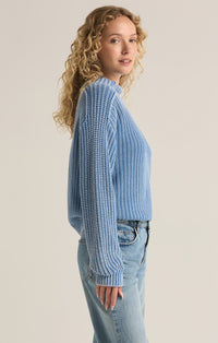 Washed Indigo Carraway Sweater