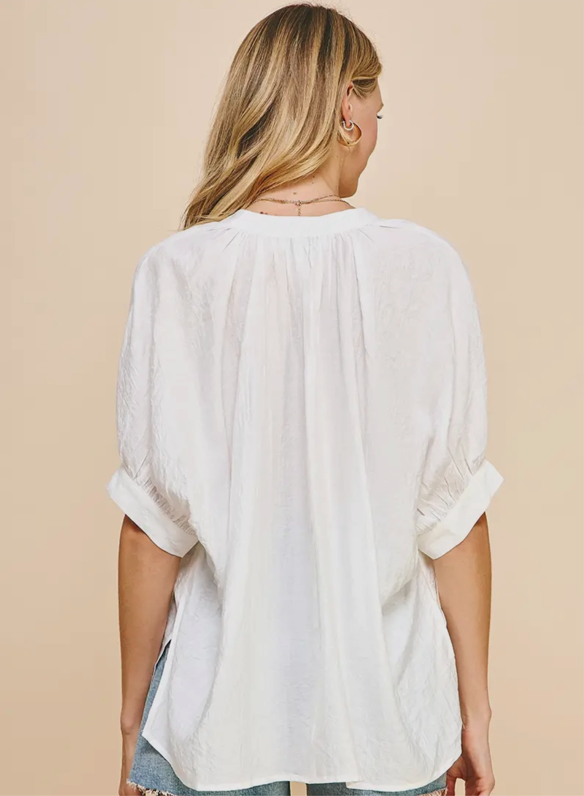 White Tunic Top