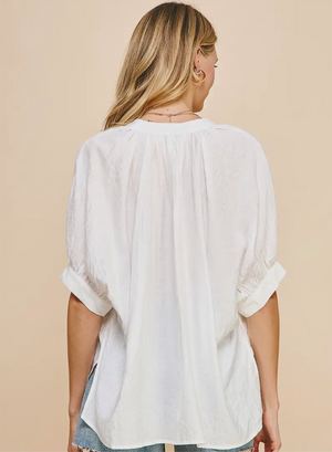 White Tunic Top