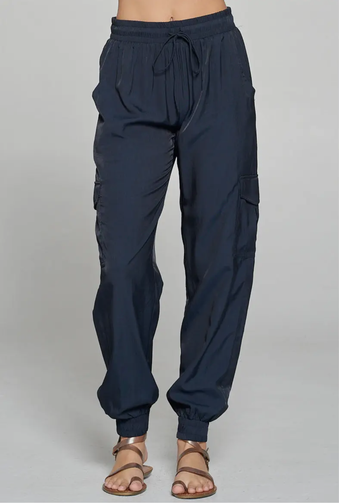 Deep Navy Cargo Jogger