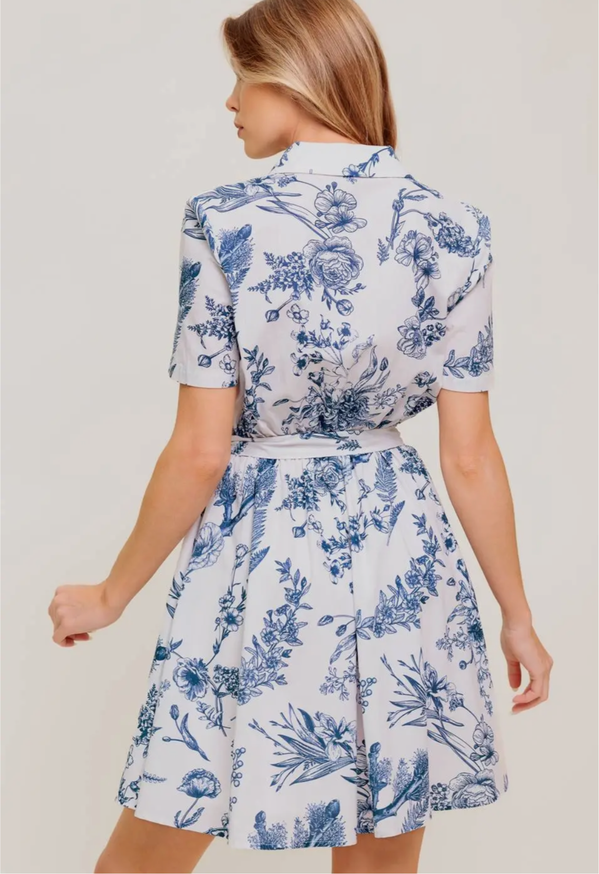 Garden Party Shirt Dress
