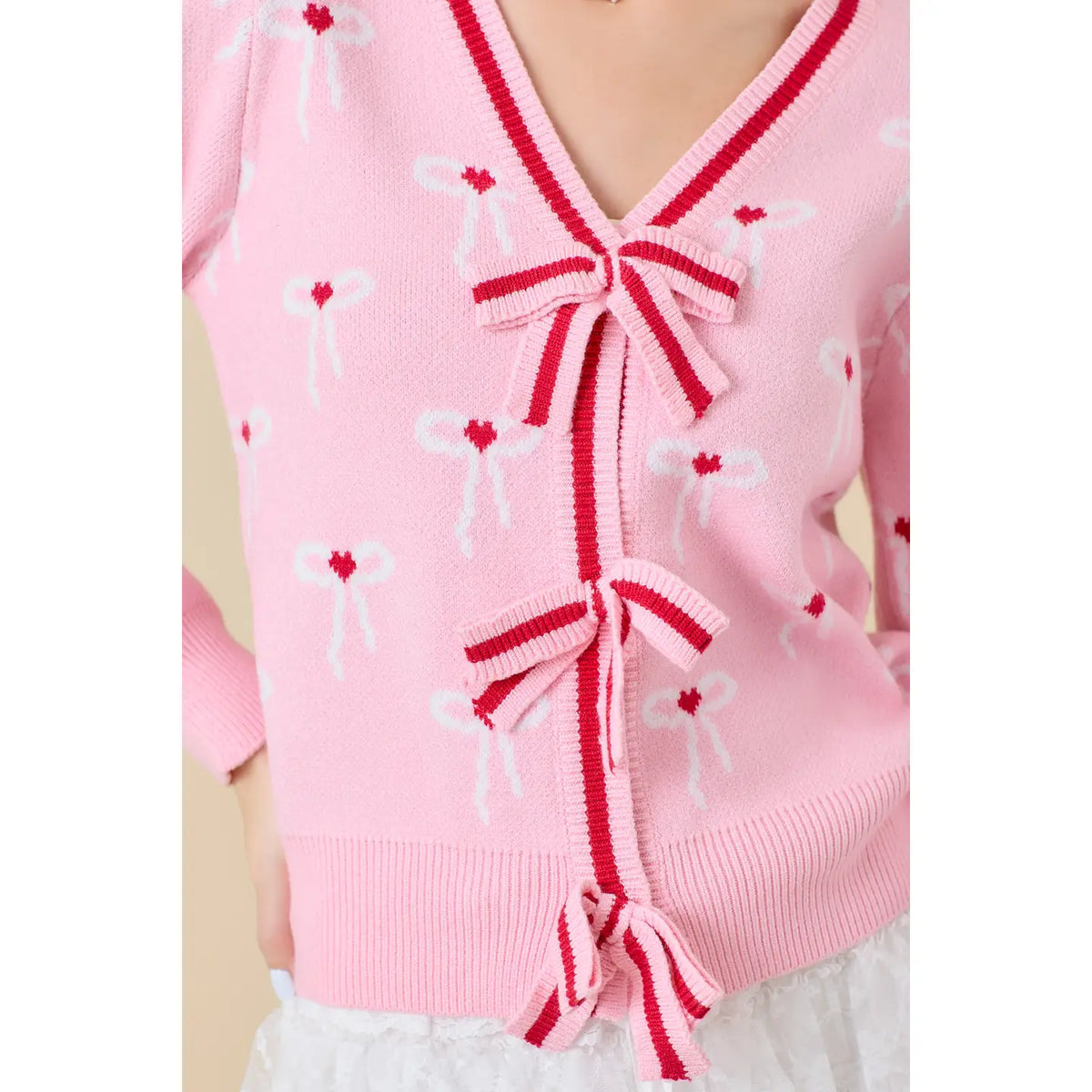 Pink Ribbon Cardi