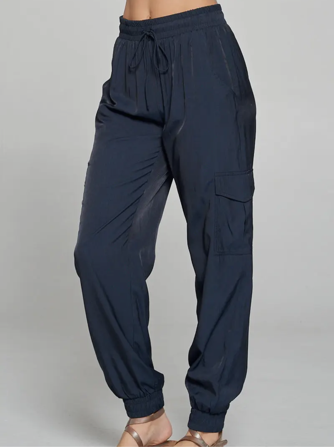 Deep Navy Cargo Jogger