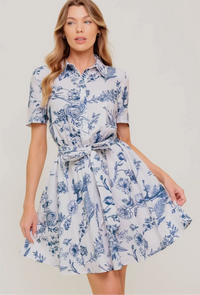 Garden Party Shirt Dress