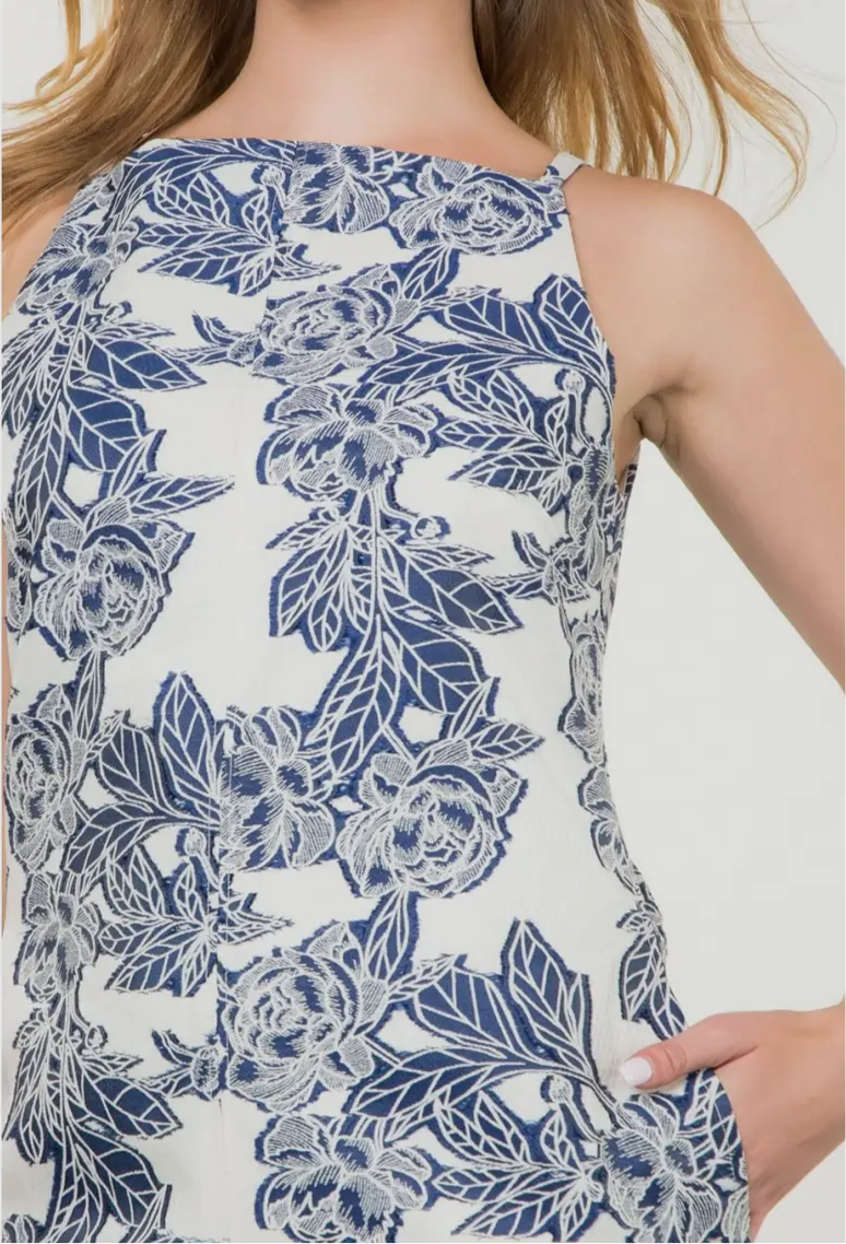 Seaside Garden Shift Dress