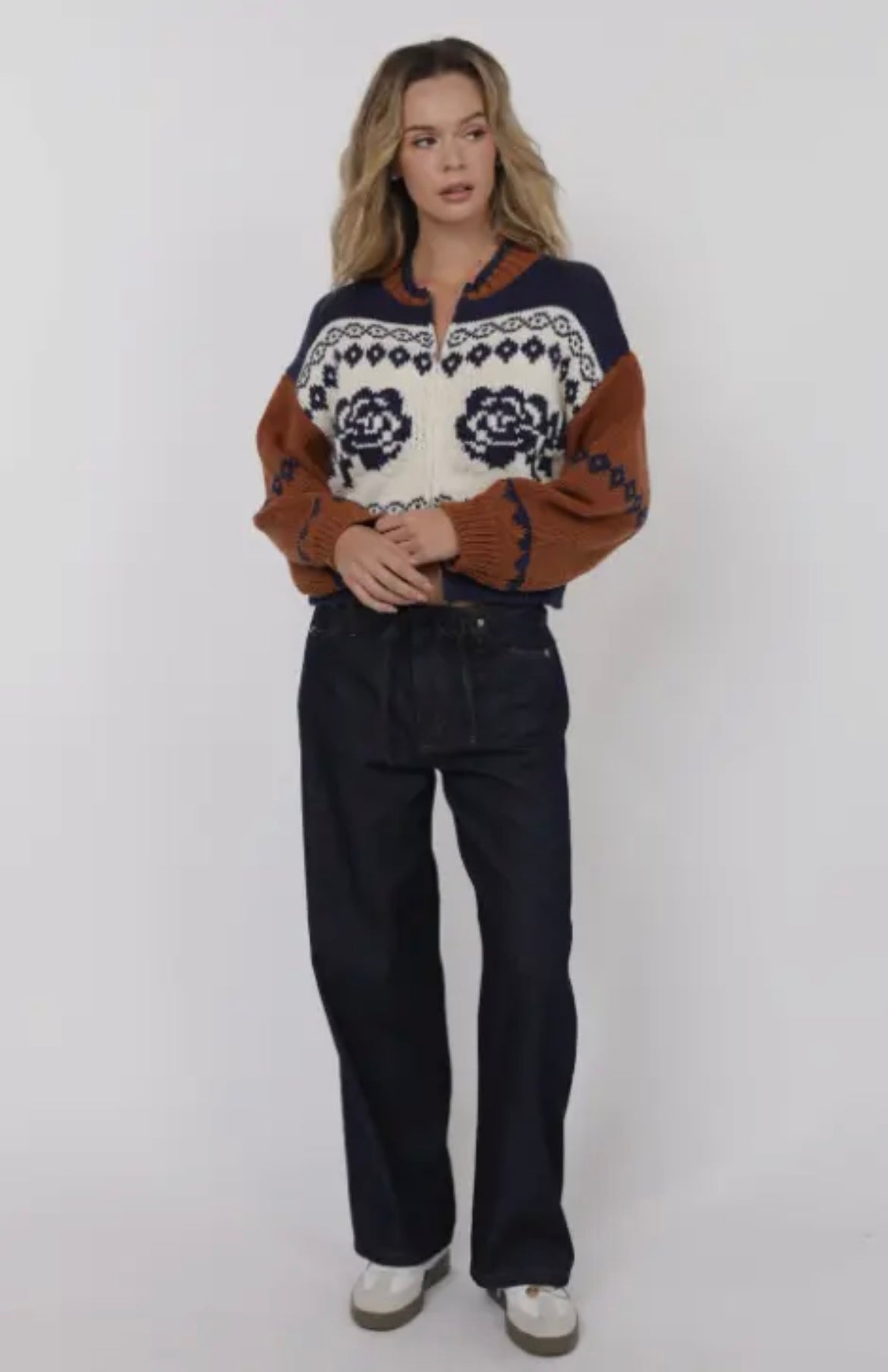 Wildflower Fair Isle Cardi