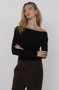 Cowl Neck Knit Bodysuit