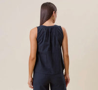 Coastal Charm Button Tank