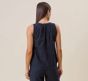 Coastal Charm Button Tank