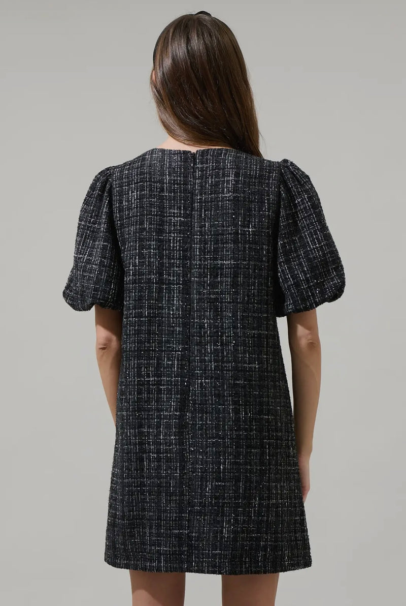 Margaret Tweed Shift Dress