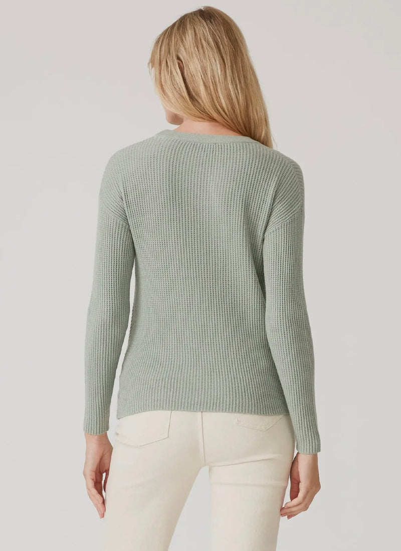Soft Sage Twist Knit