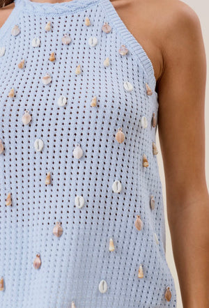 Seaside Shell Knit Tank