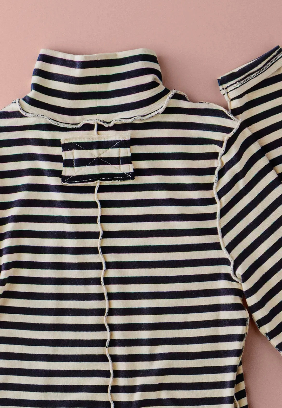 Stripes & Sass Turtleneck