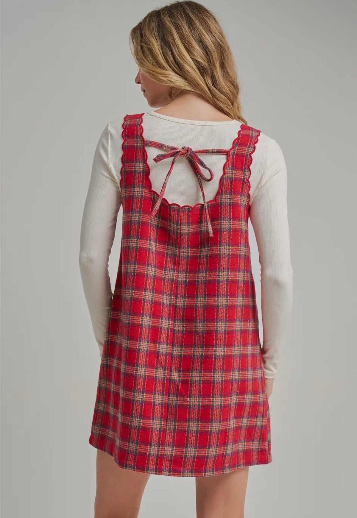 Holiday Plaid Dress