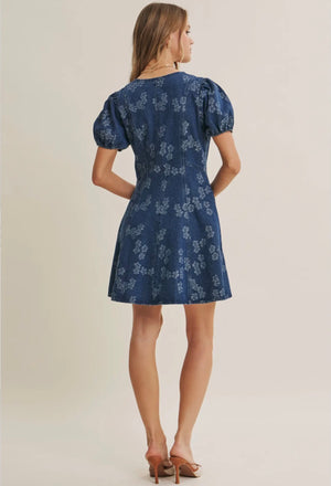 Blue Bell Denim Zip Dress