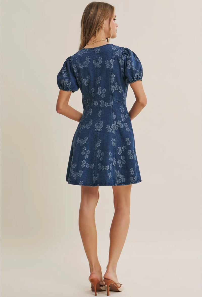 Blue Bell Denim Zip Dress