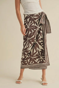 Tropic Tides Wrap Skirt