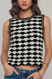 Wave Hello Knit Top
