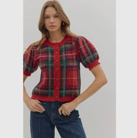 Candy Cane Cozy Cardigan