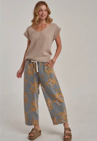 Bloom & Stroll Wide Leg Pants