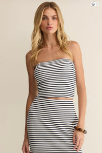 Caffari Stripe Tube Top