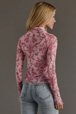 Blossom Breeze Mesh Top