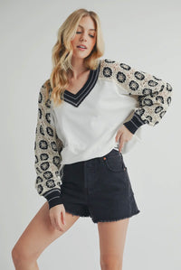 Moonlight Bloom Knit