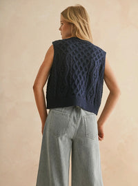 Fireside Navy Vest