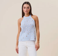Seaside Shell Knit Tank