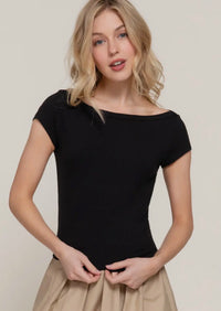 Everyday Elegance Ribbed Top