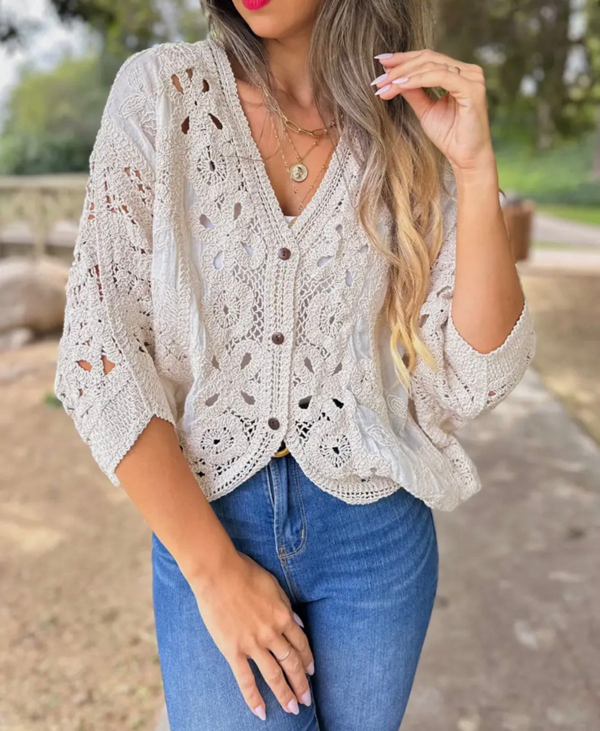 Heirloom Crochet Cardigan