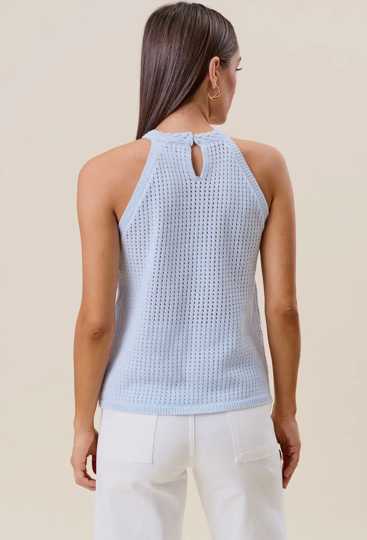 Seaside Shell Knit Tank