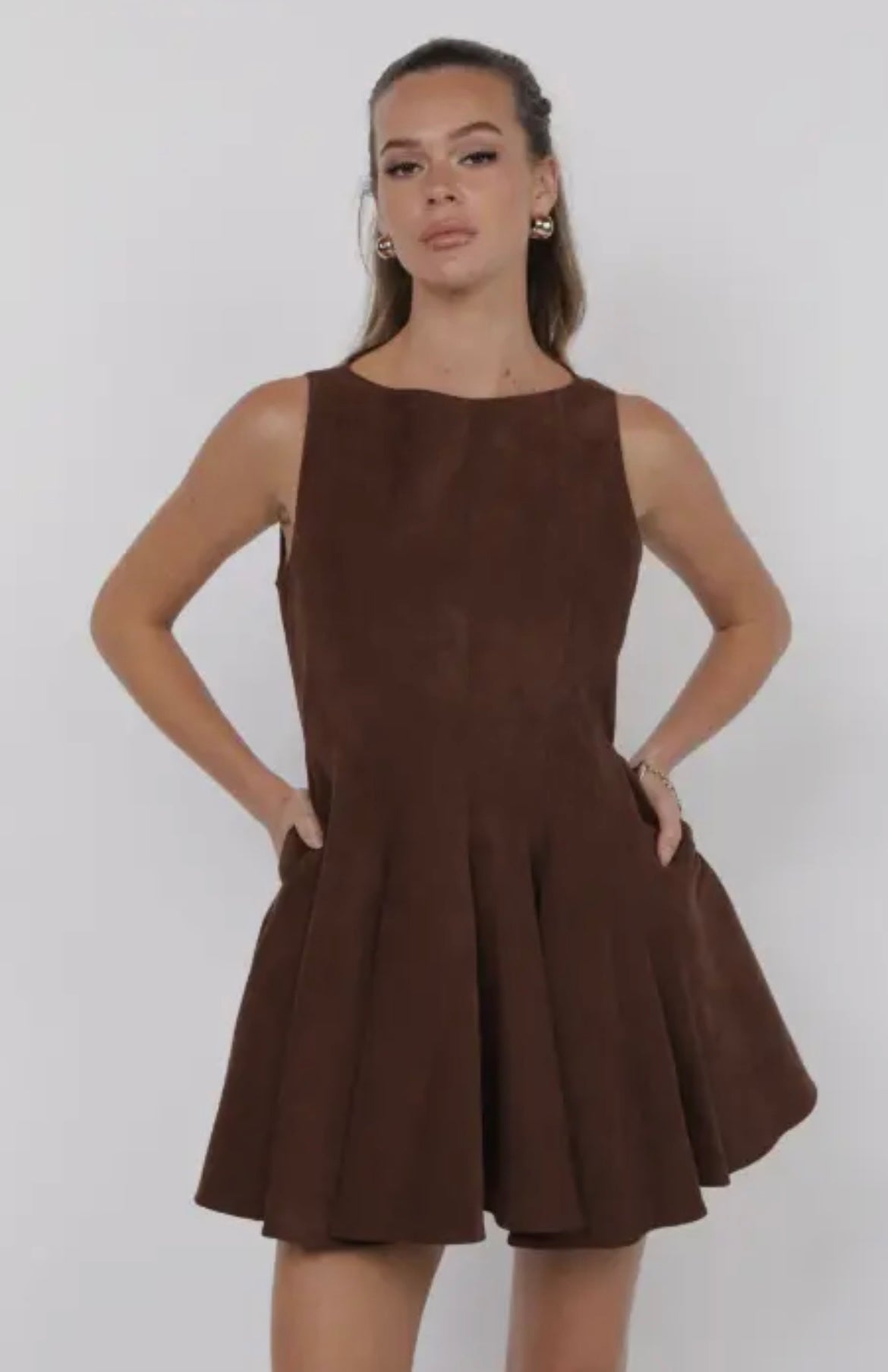 Saddle Up Suede Dress