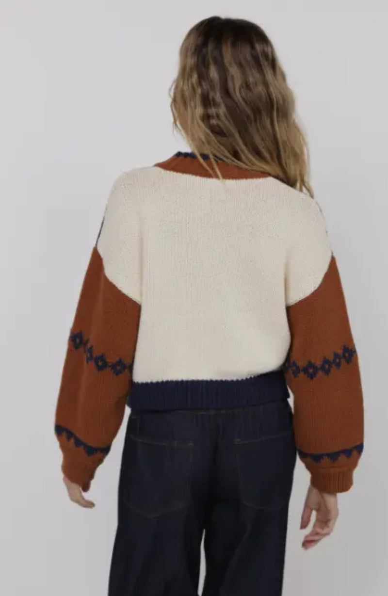 Wildflower Fair Isle Cardi