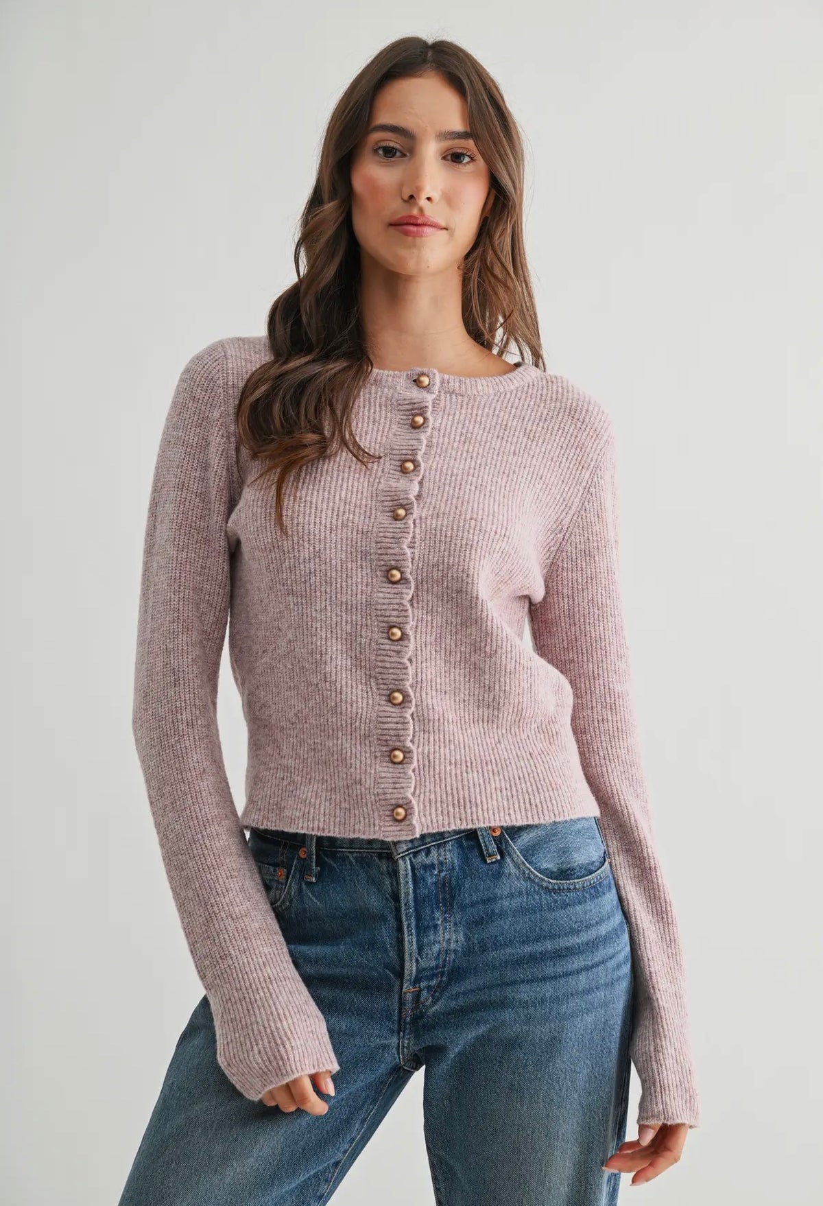 Sweet Scalloped Cardi