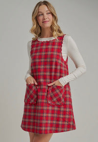 Holiday Plaid Dress