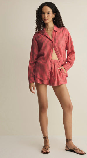 The Perfect Striped Button Up (gelato)