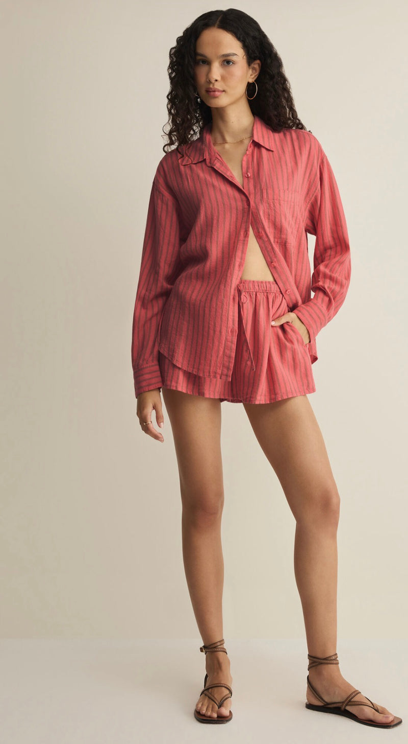 The Perfect Striped Button Up (gelato)
