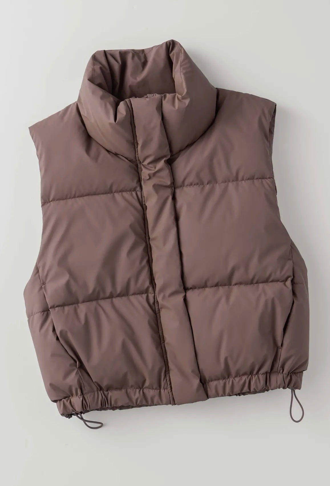 Cocoa Cloud Puffer Vest