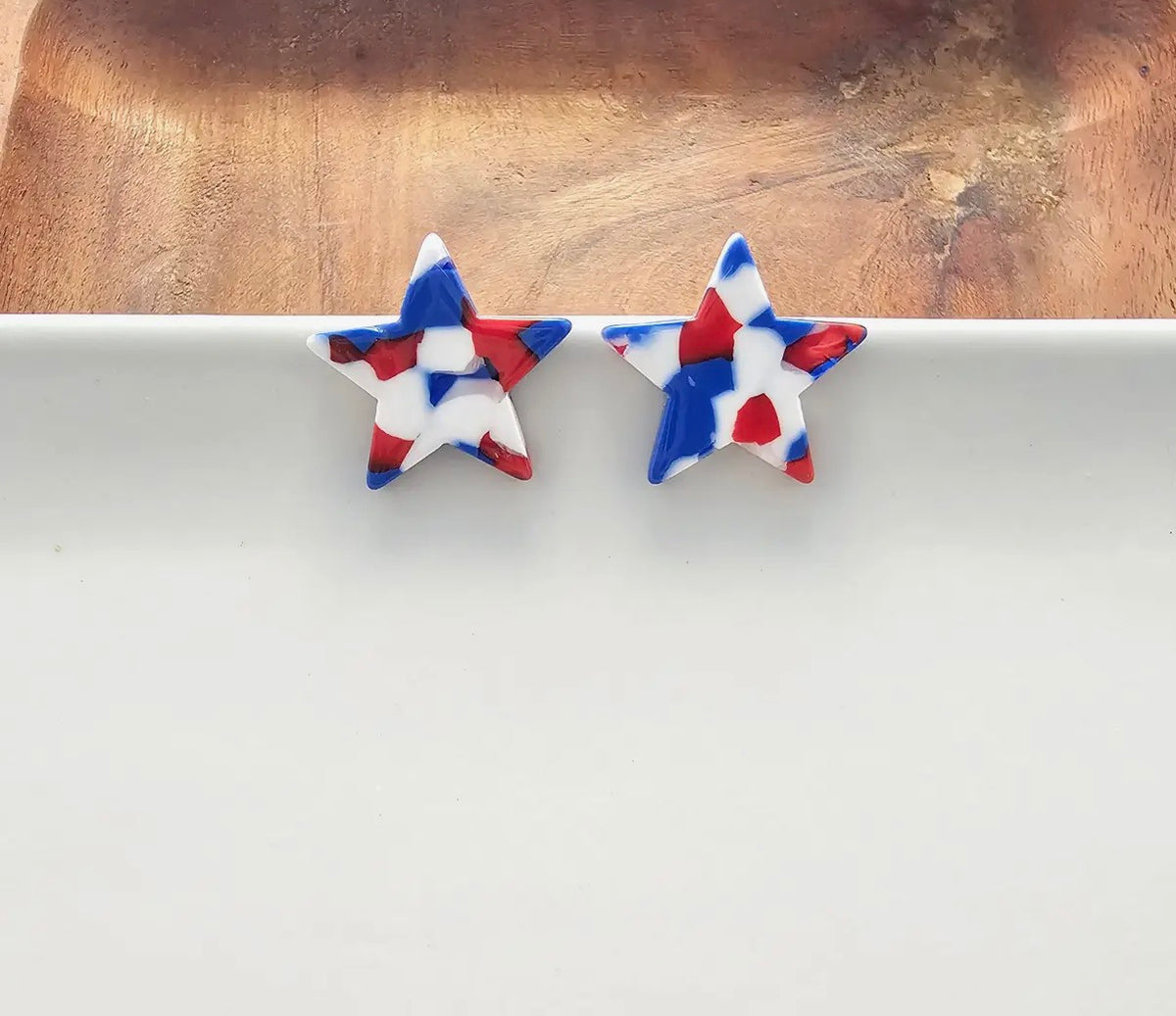 Liberty Star Studs