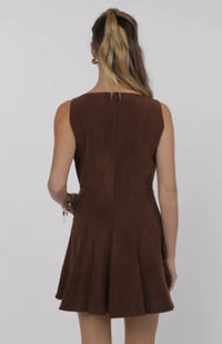 Saddle Up Suede Dress