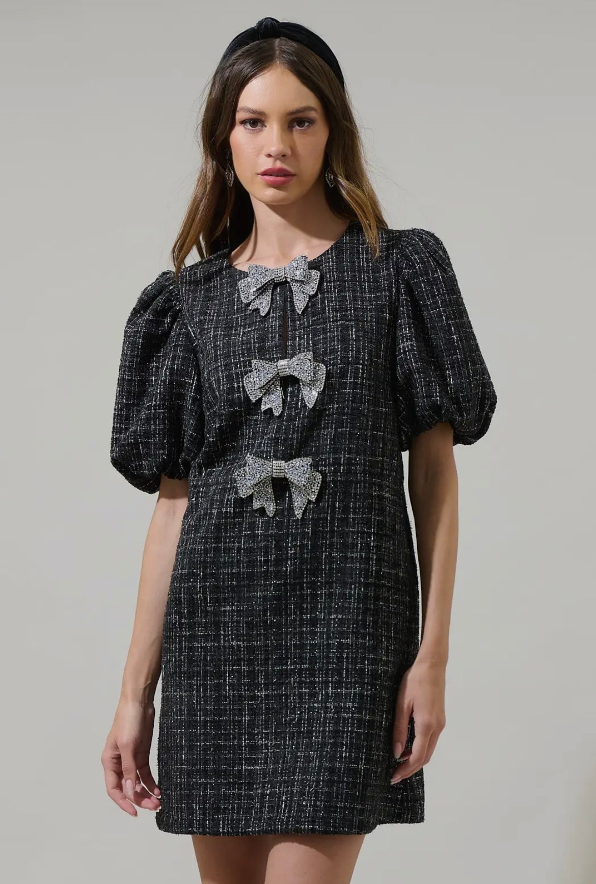 Margaret Tweed Shift Dress