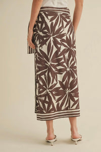 Tropic Tides Wrap Skirt