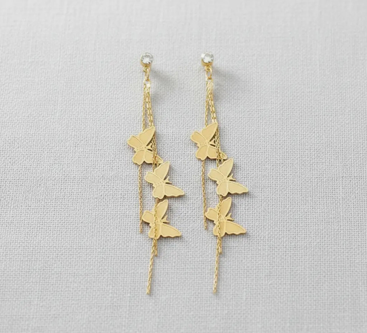 Butterfly Tassel Drops