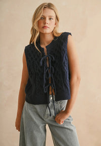 Fireside Navy Vest
