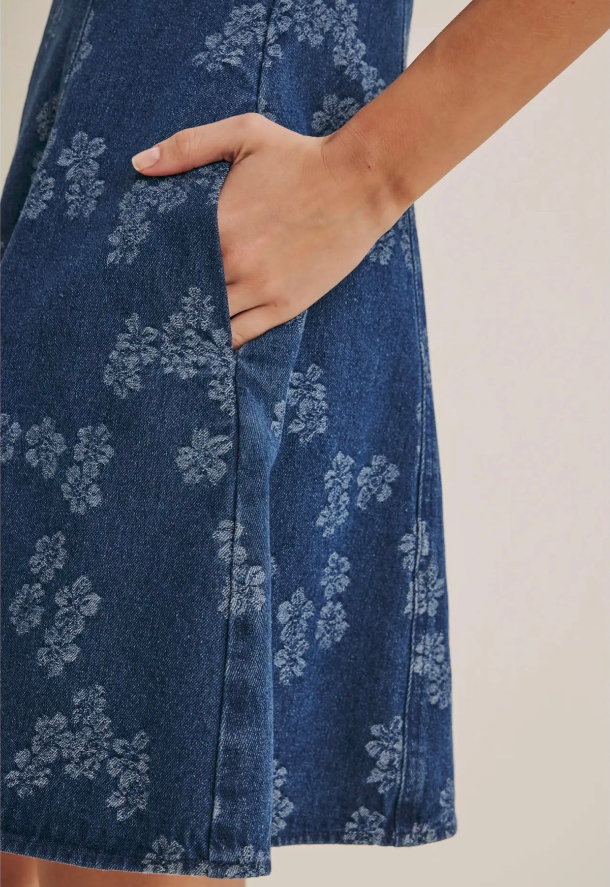 Blue Bell Denim Zip Dress