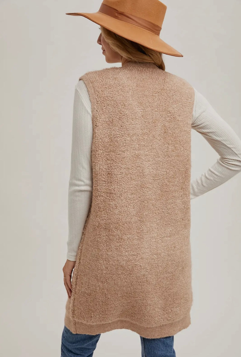 The Latte Stroll Sweater Vest
